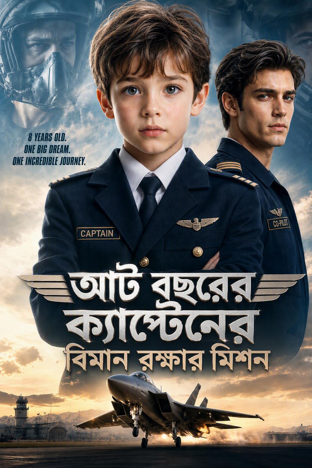 আট বছরের ক্যাপ্টেনের বিমান রক্ষার মিশন