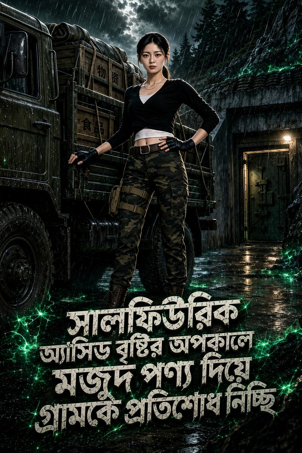 সালফিউরিক অ্যাসিড বৃষ্টির অপকালে মজুদ পণ্য দিয়ে গ্রামকে প্রতিশোধ নিচ্ছি