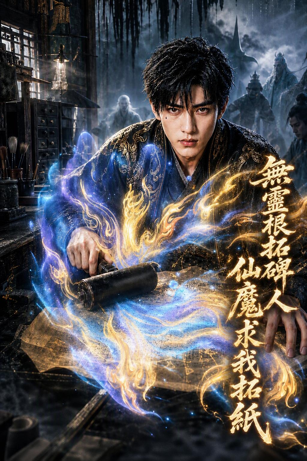 無靈根拓碑人仙魔求我拓紙