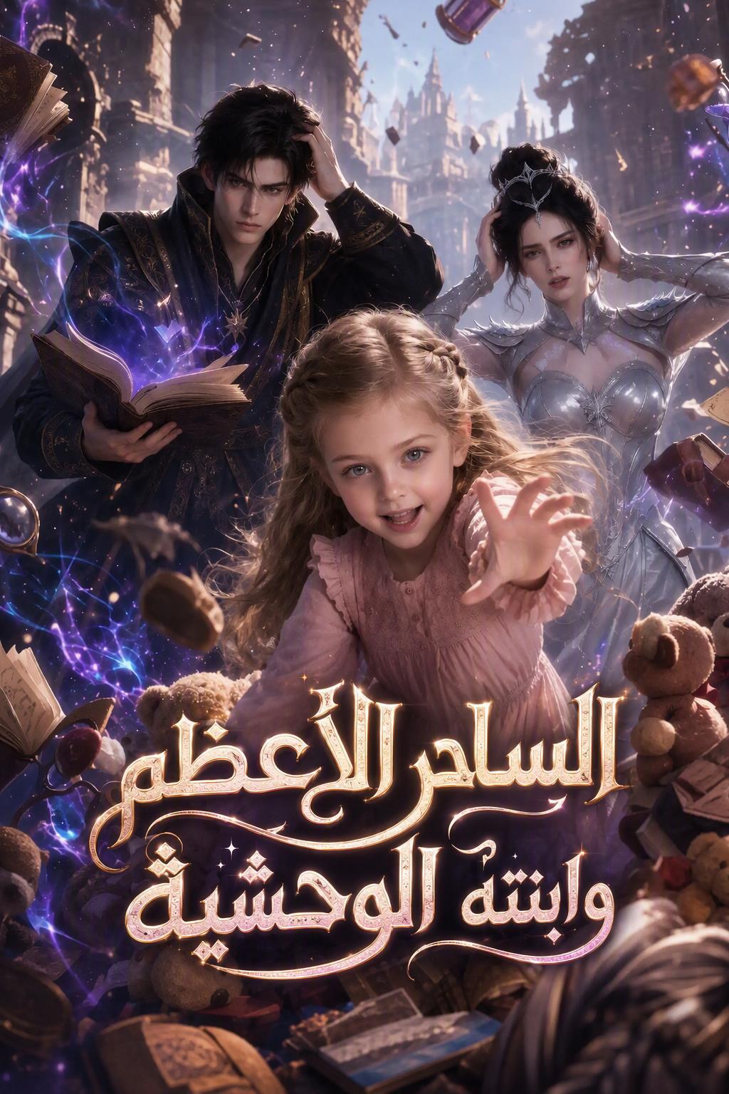 الساحر العظيم: حامي ابنته الوحش الصغير