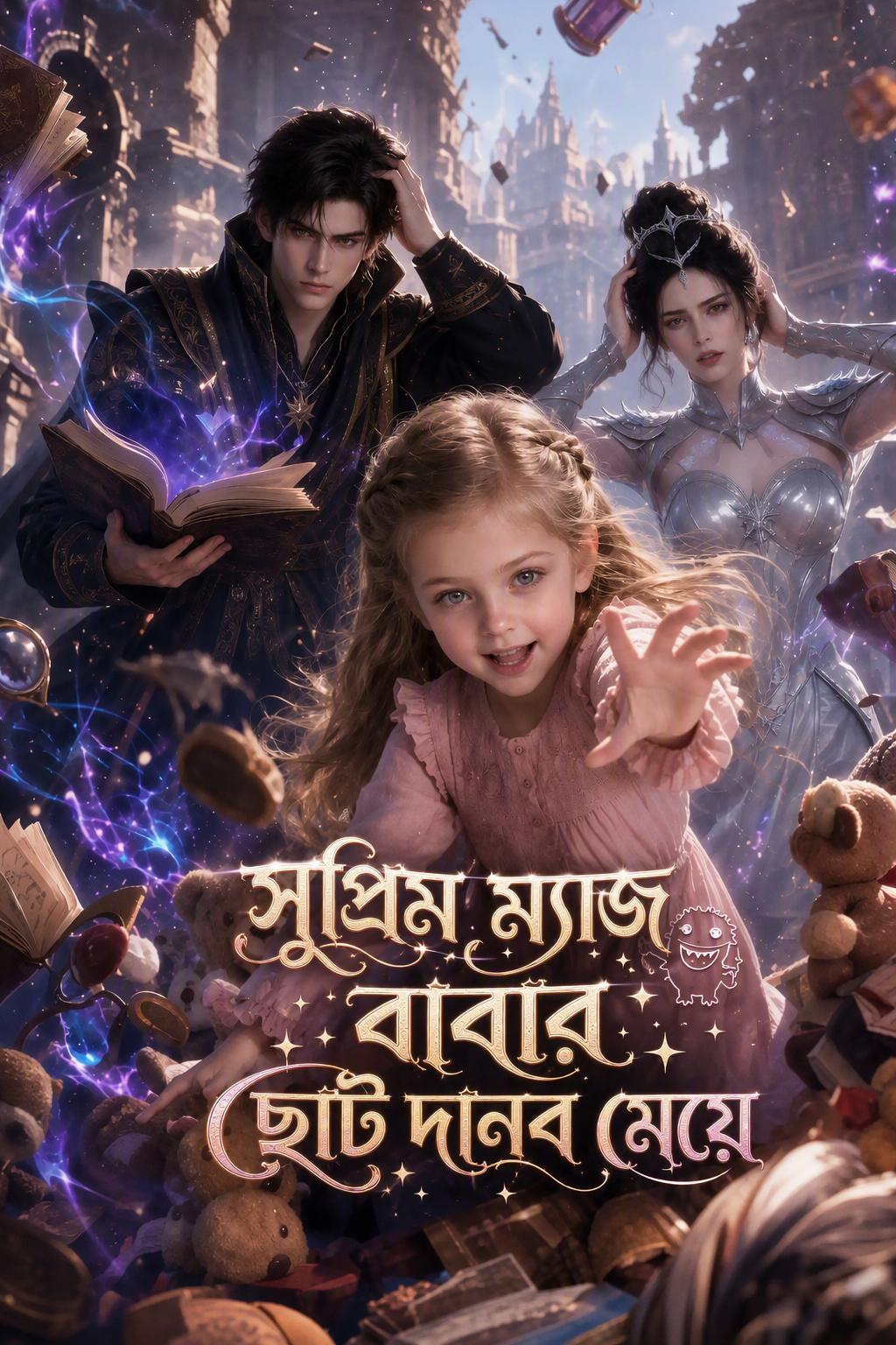 মহাজাদুকর ও তার ছোট্ট দৈত্য কন্যা