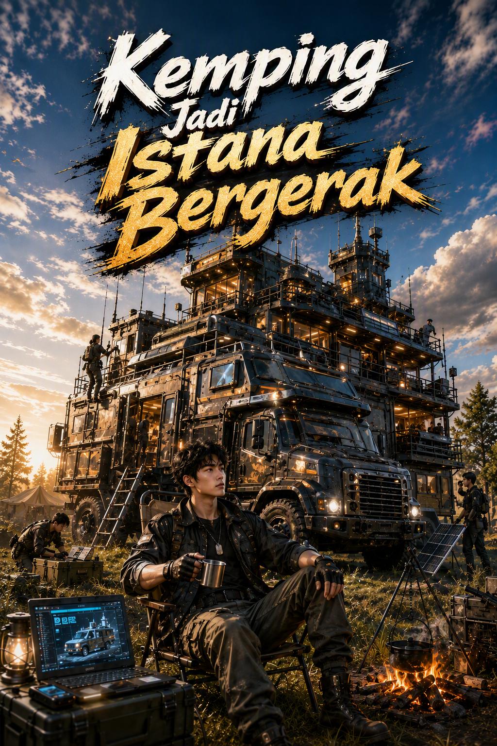 Kemping Jadi Istana Bergerak