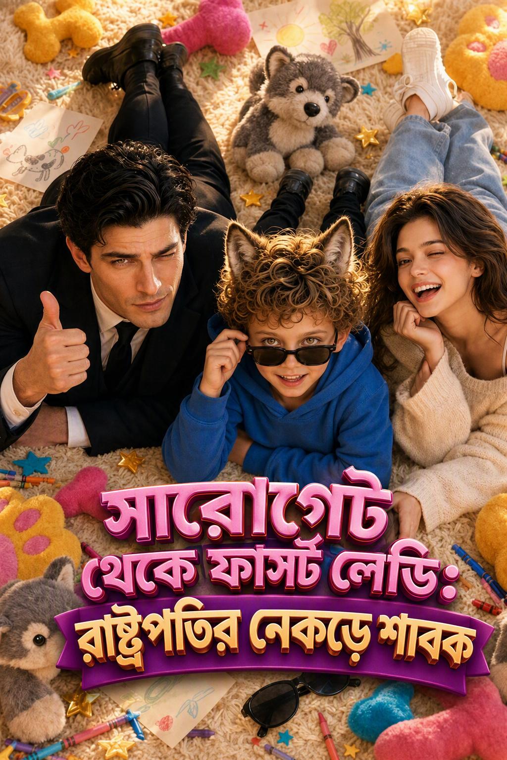 সত্যিকারের গর্ভবতী নারী প্রেসিডেন্টের স্ত্রী হয়ে ওঠে, প্রেসিডেন্টের নেকড়েশাবক