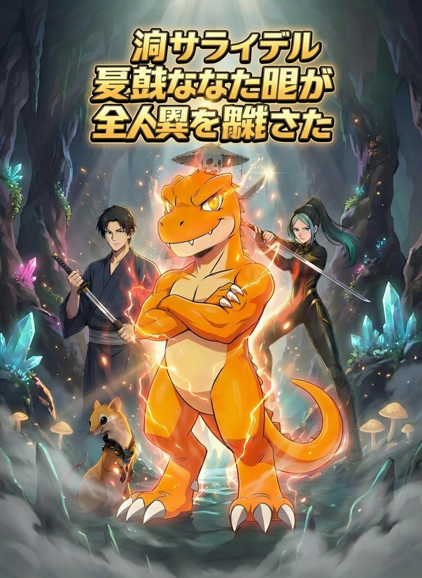 洞窟サバイバル：異獣になった俺が全人類を震撼させた