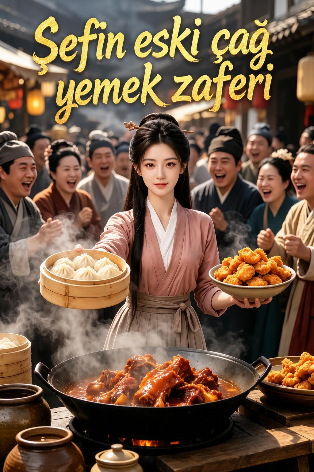 Şefin eski çağ yemek zaferi