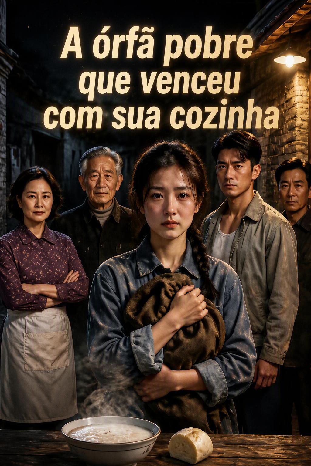 A órfã pobre que venceu com sua cozinha