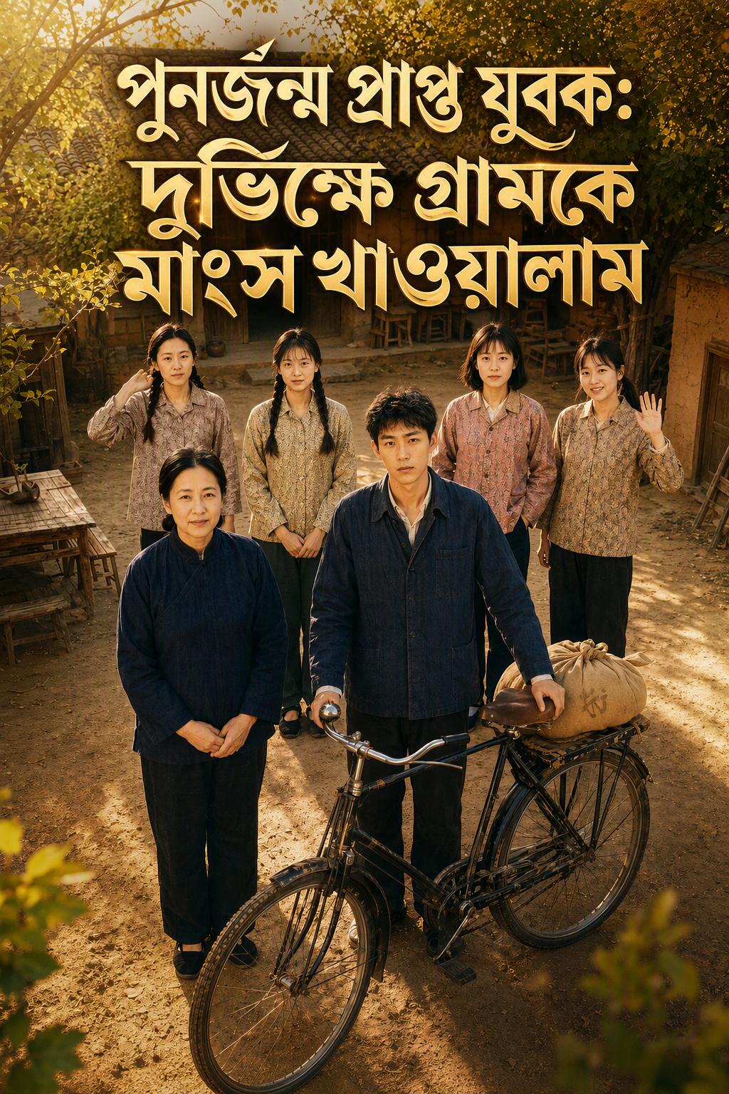 দুর্ভিক্ষে গ্রাম বাঁচানো যুবক