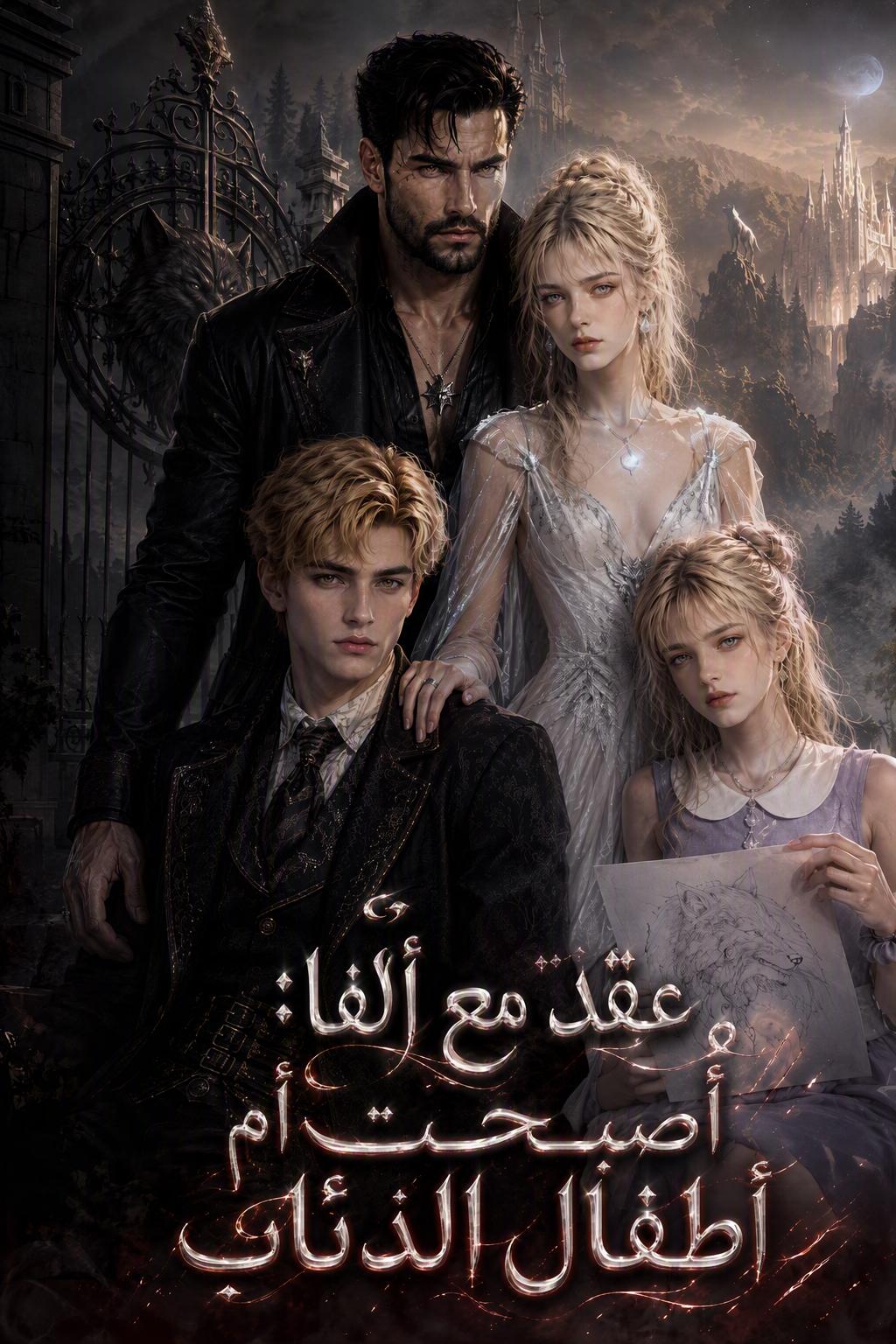 عقد مع ألفا: أصبحت أم أطفال الذئاب