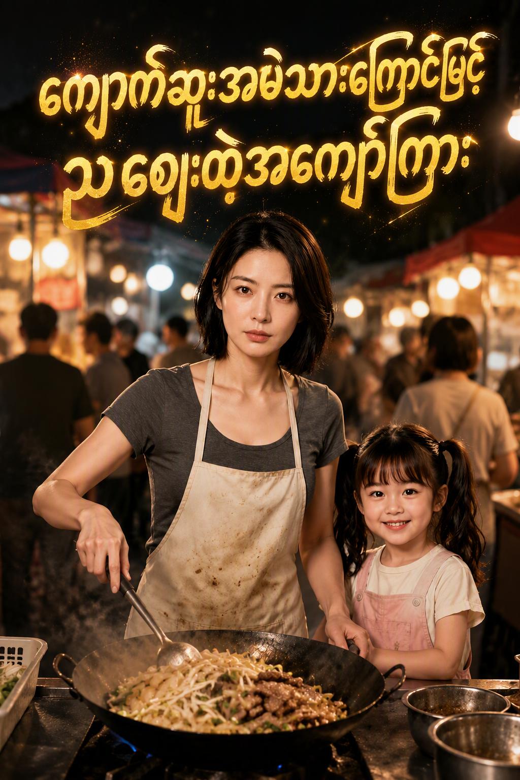 ညဈေးက အမဲသားခေါက်ဆွဲကြော်မလေး