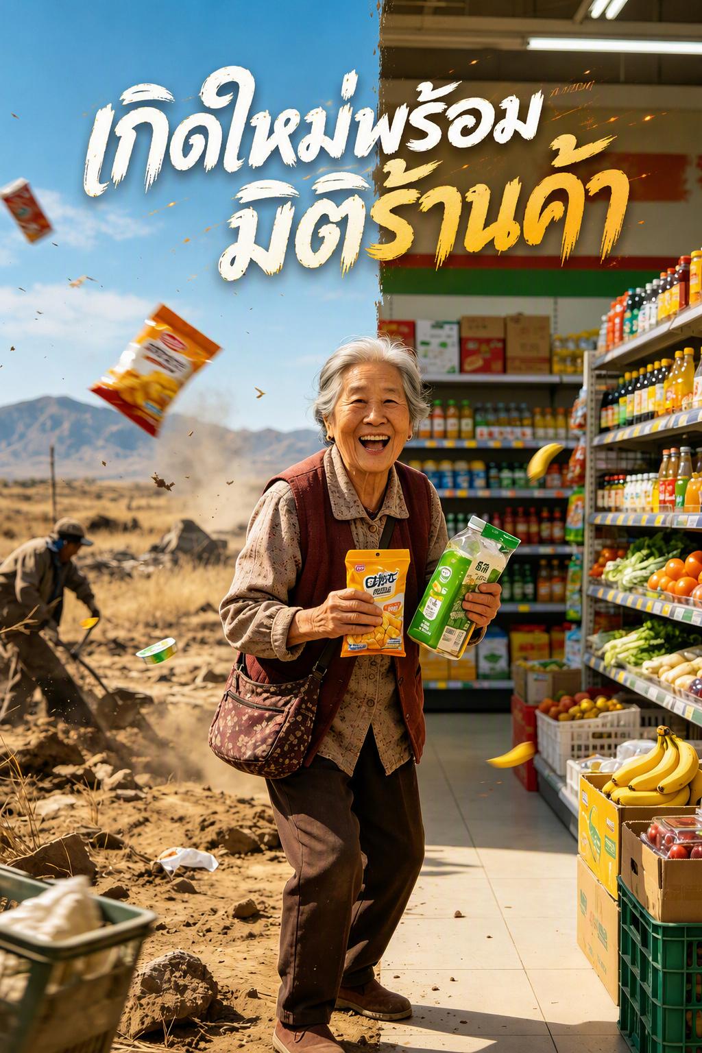 เกิดใหม่ยุคอดอยาก ใช้ตลาดสมัยใหม่เลี้ยงครอบครัว