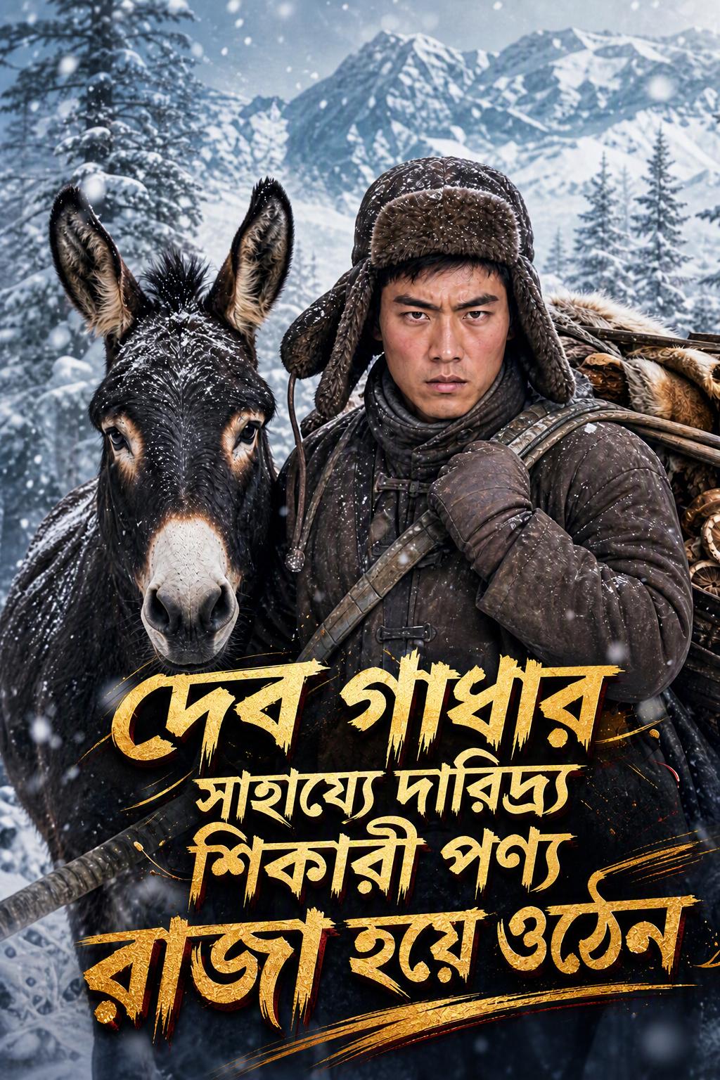দেব গাধার সাহায্যে দারিদ্র্য শিকারী পণ্য রাজা হয়ে ওঠেন