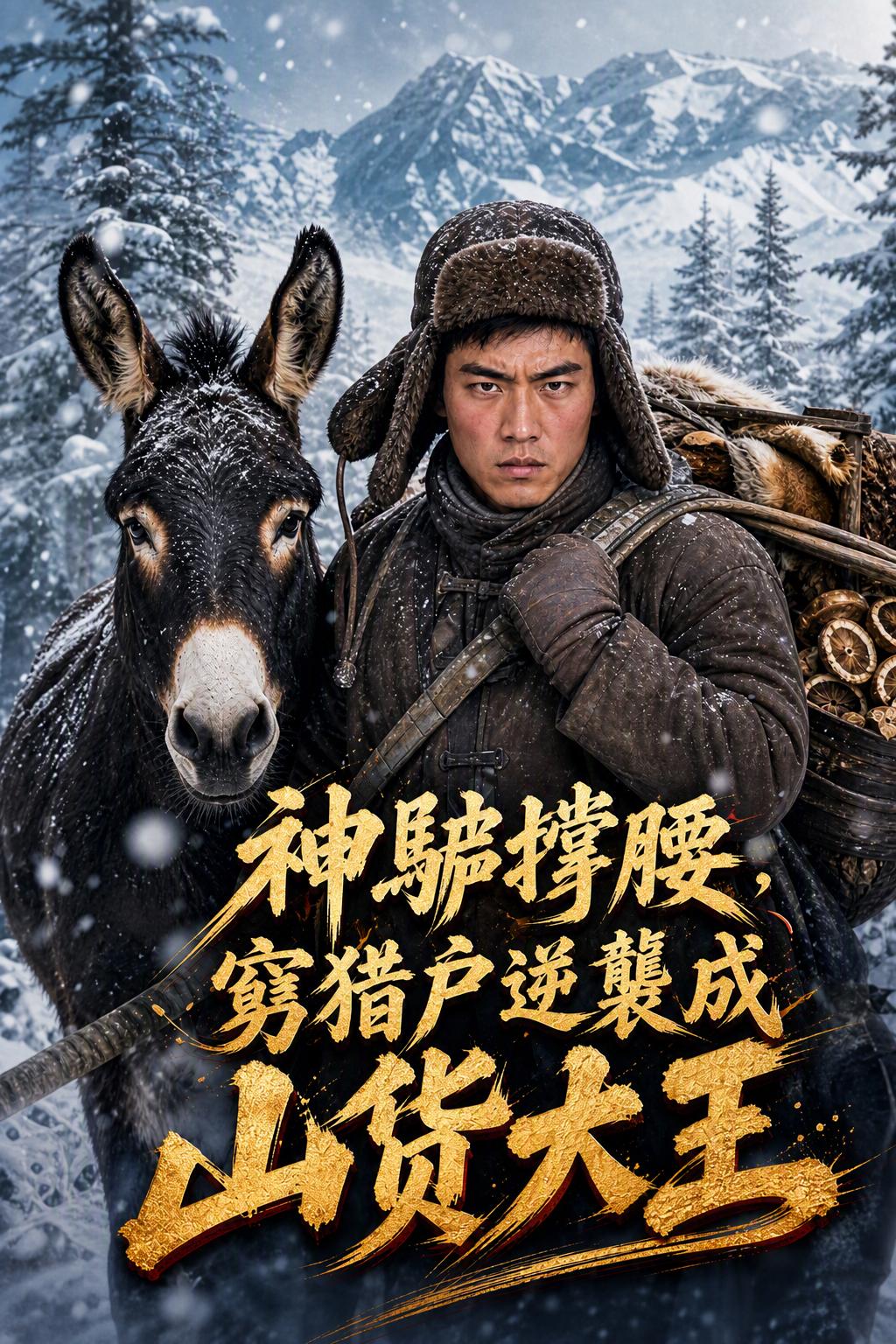 神驢撐腰，窮獵戶逆襲成山貨大王