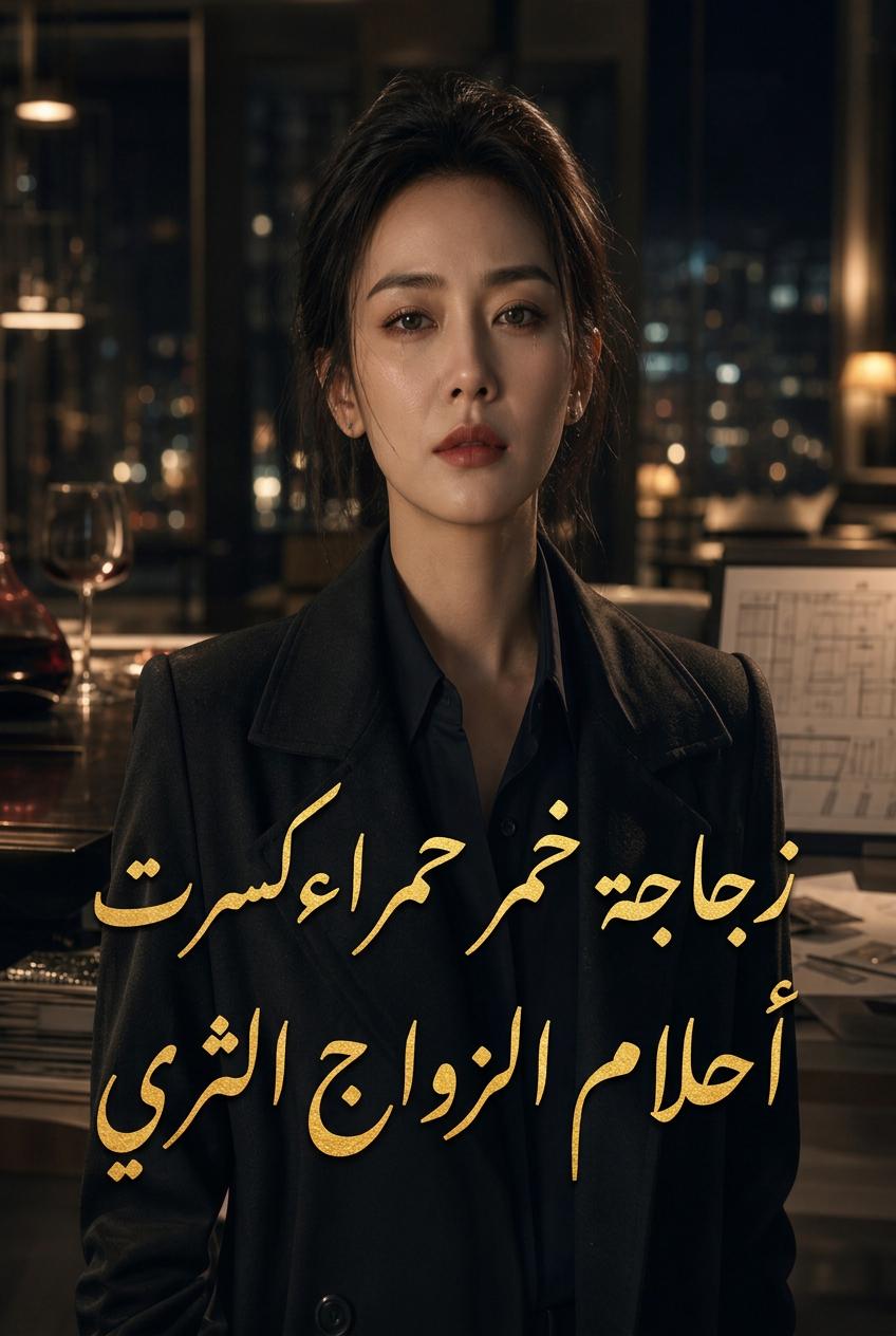 زجاجة خمر حمراء كسرت أحلام الزواج الثري