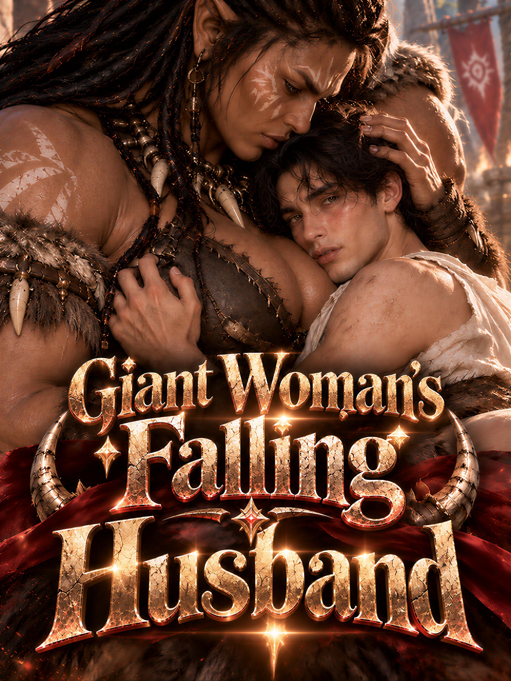 Giant Woman's Falling Husband