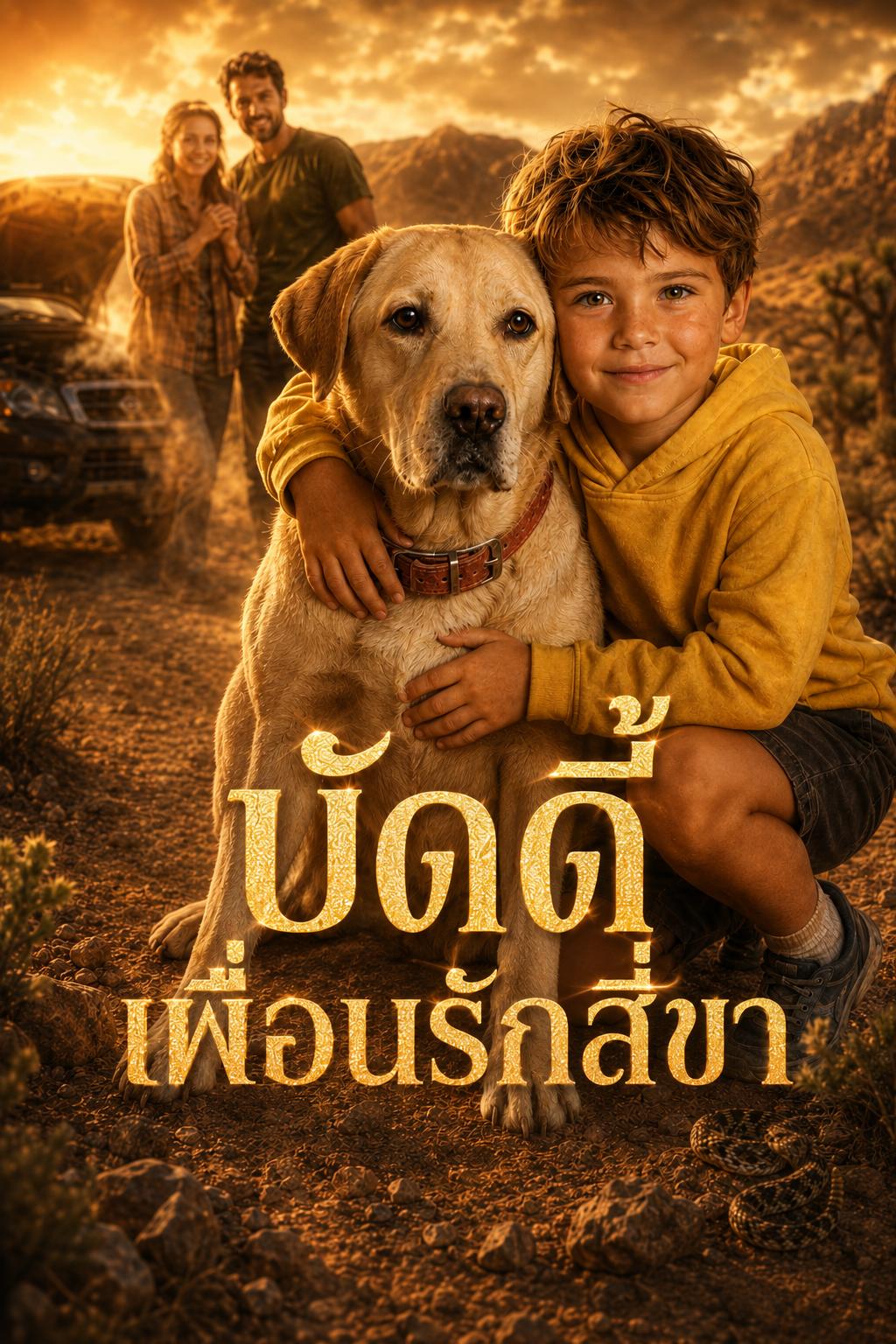สุนัขผู้ภักดีพาเด็กกลับบ้าน
