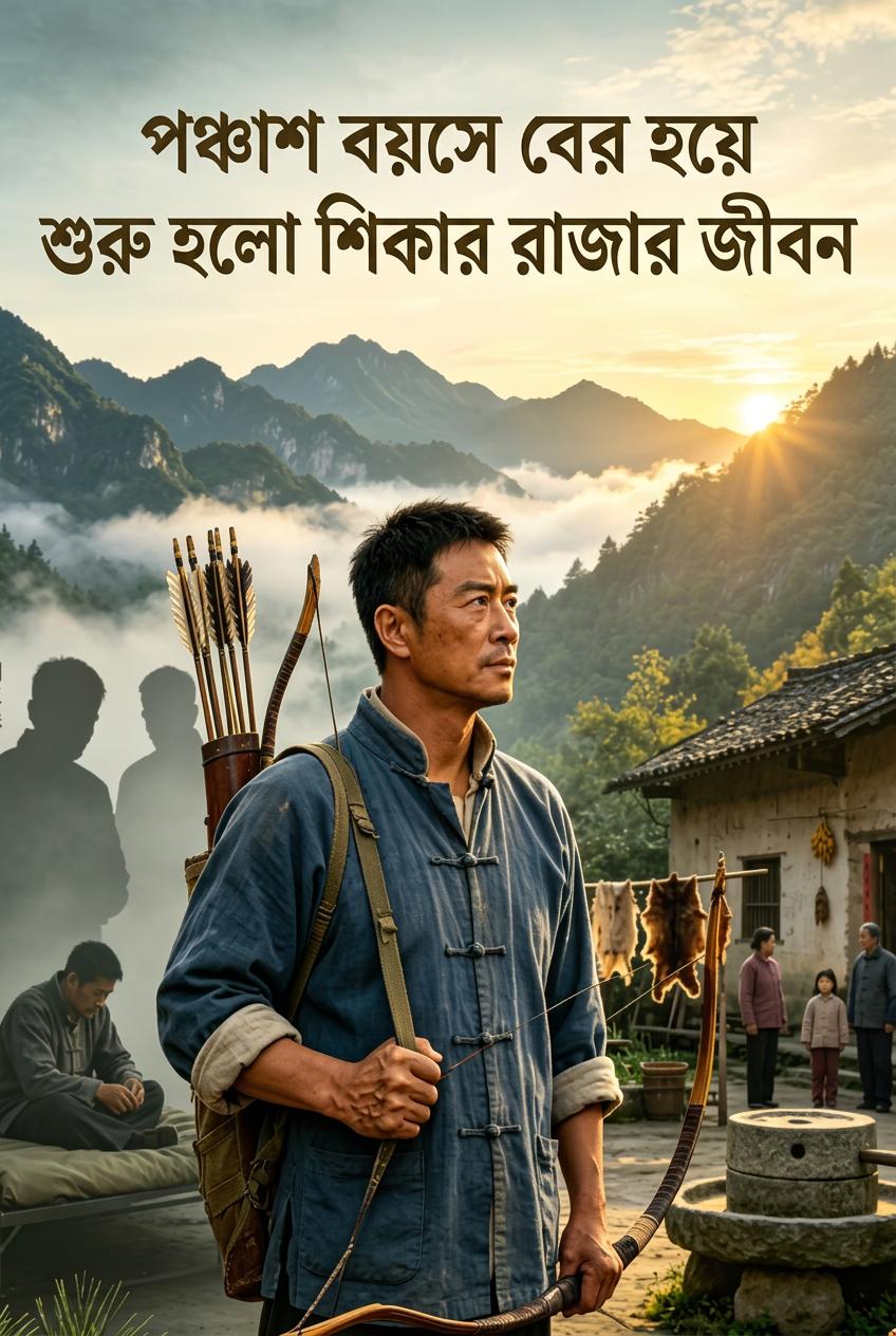 পঞ্চাশ বয়সে বের হয়ে শুরু হলো শিকার রাজার জীবন
