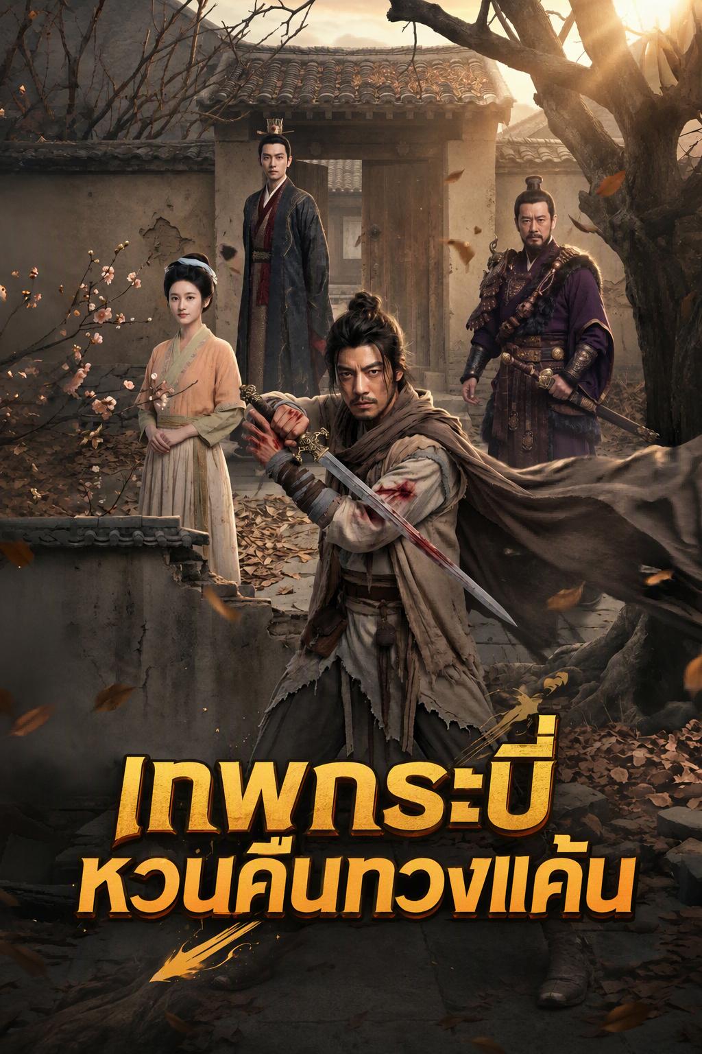 เทพดาบซ่อนตัวสามปีแก้แค้นเพื่อลูกสาว