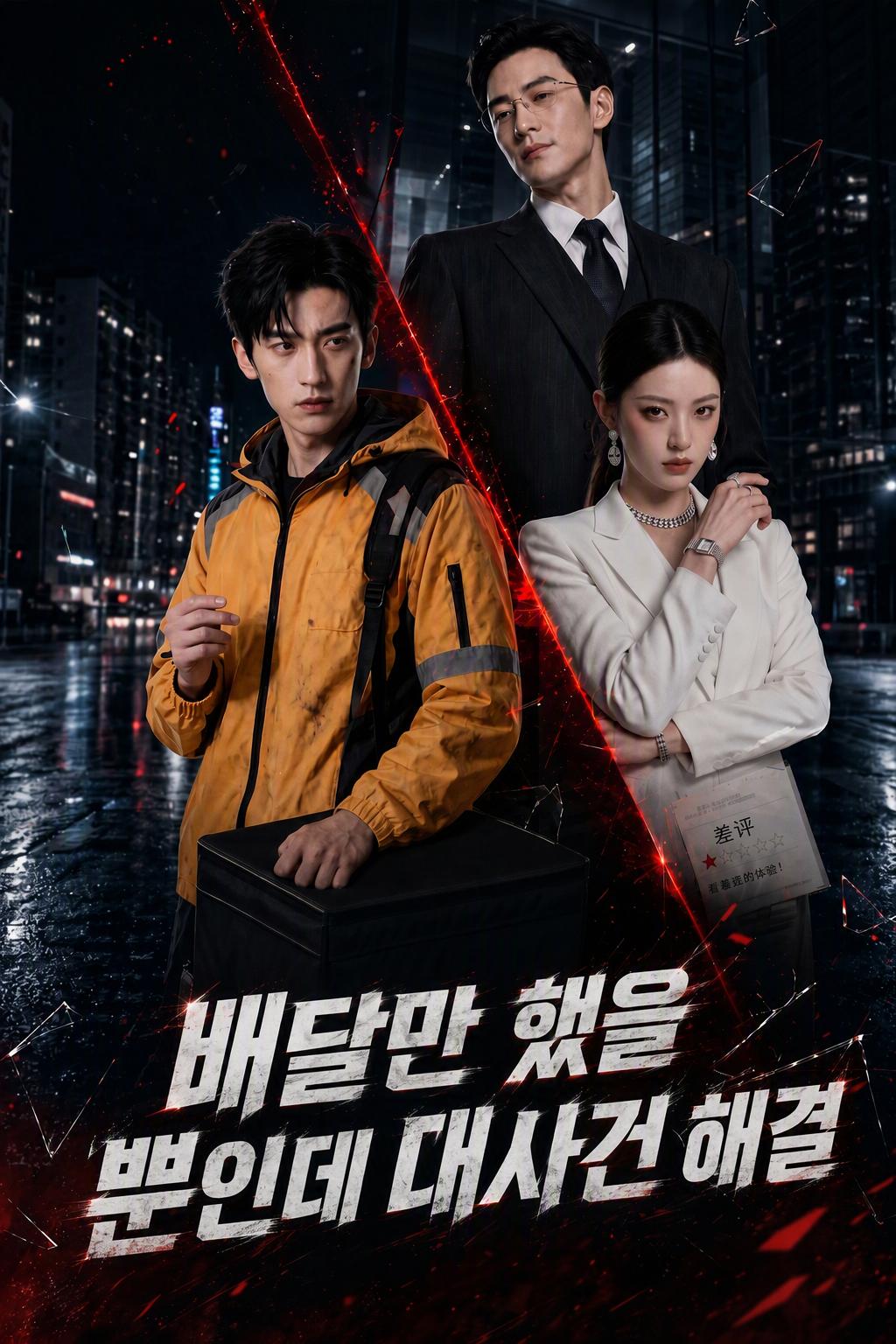 배달만 했을 뿐인데 대사건 해결