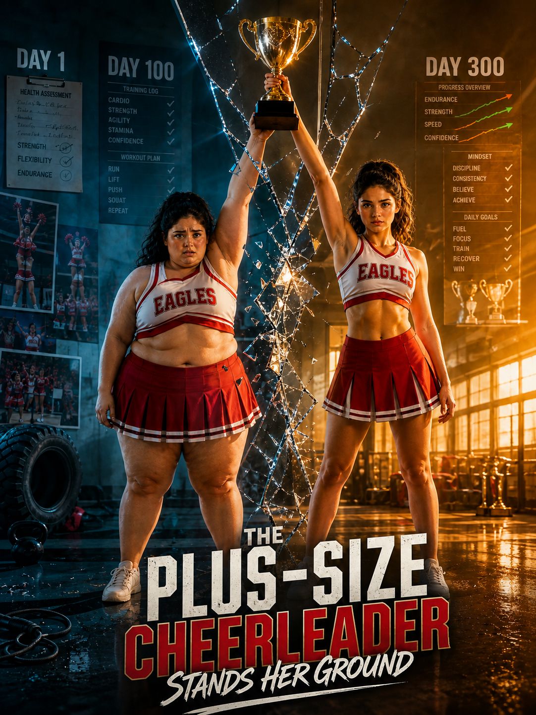 The Plus‑Size Cheerleader Stands Her Ground