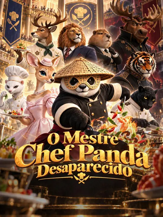 O Mestre-Chef Panda Desaparecido