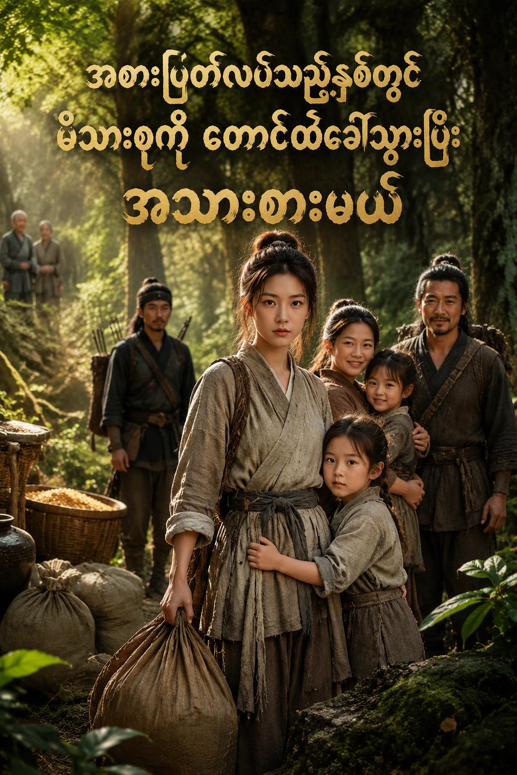 အငတ်ဘေးကာလတွင် ဆွေစွေက မိသားစုကို အသားရှာရန် တောထဲသို့ ခေါ်သွားသည်