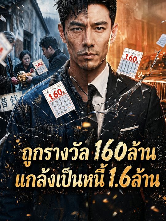ถูกรางวัล 160ล้าน แกล้งเป็นหนี้ 1.6ล้าน