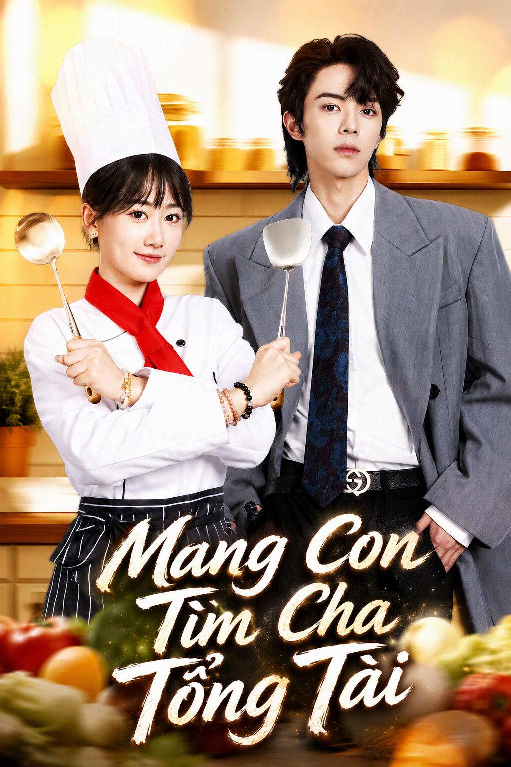 Mang Con Tìm Cha Tổng Tài