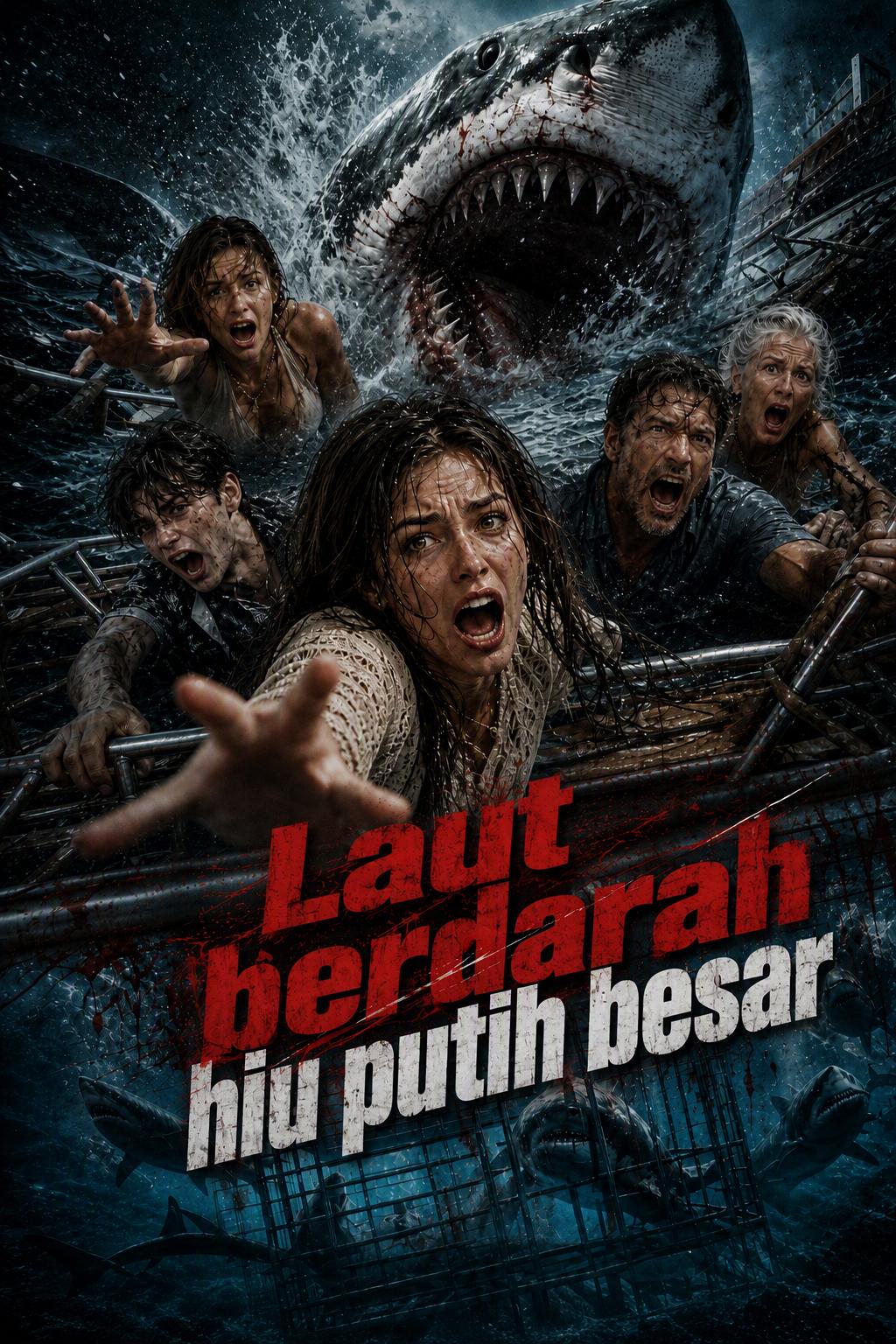 Laut berdarah hiu putih besar