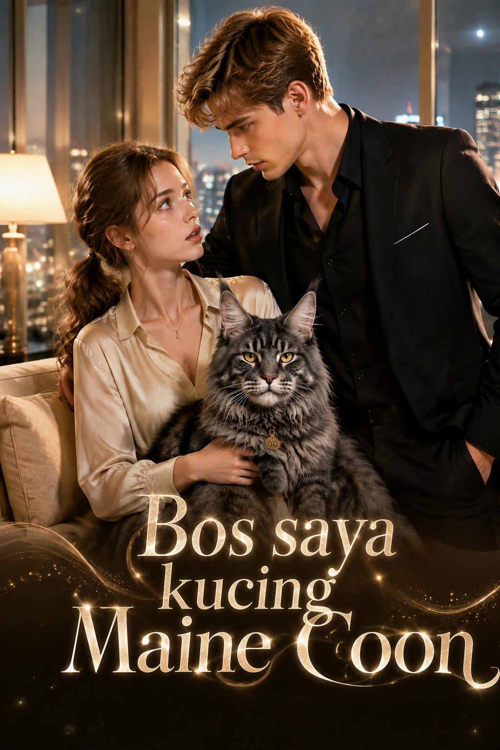Bos saya kucing Maine Coon