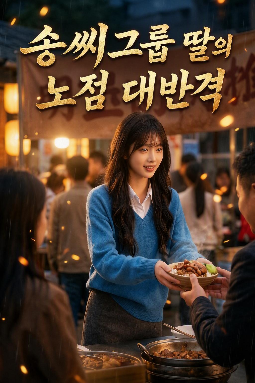 송씨그룹 딸의 노점 대반격