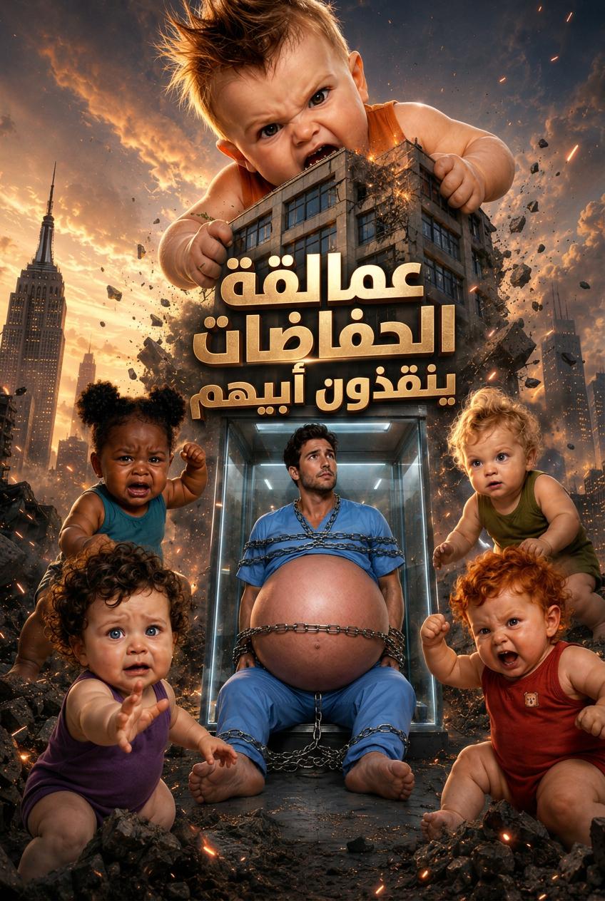الممرضة والرضيع العملاق المنقذ