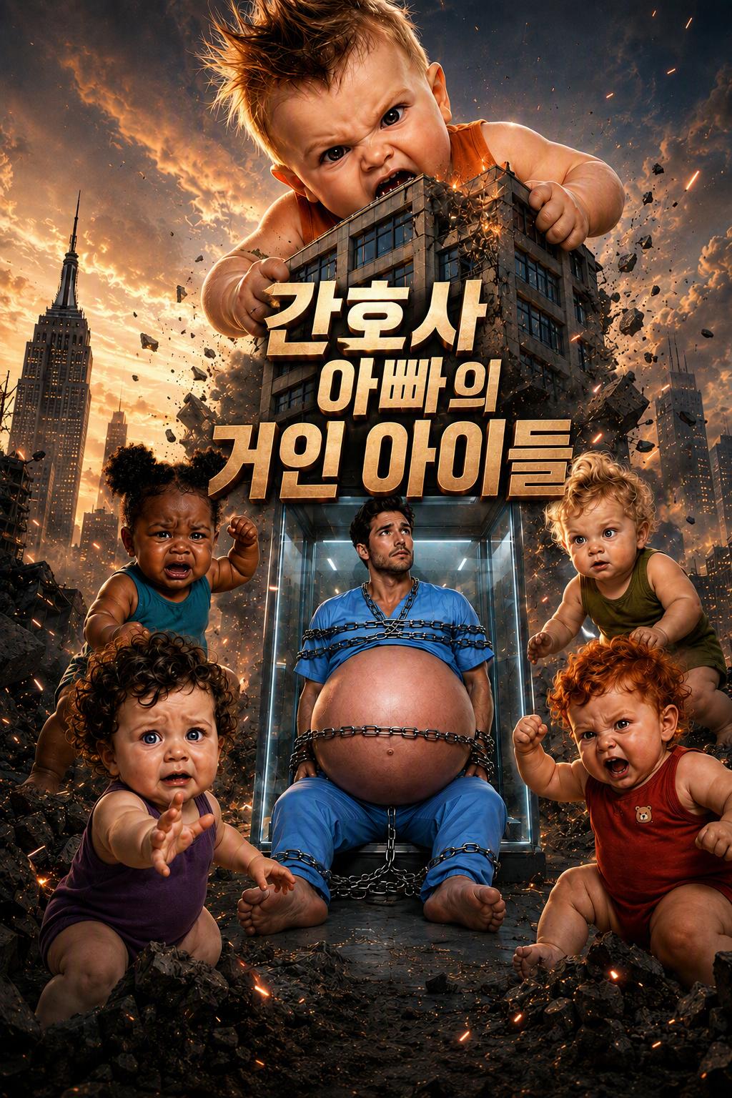 간호사와 거대 아기의 구조 작전