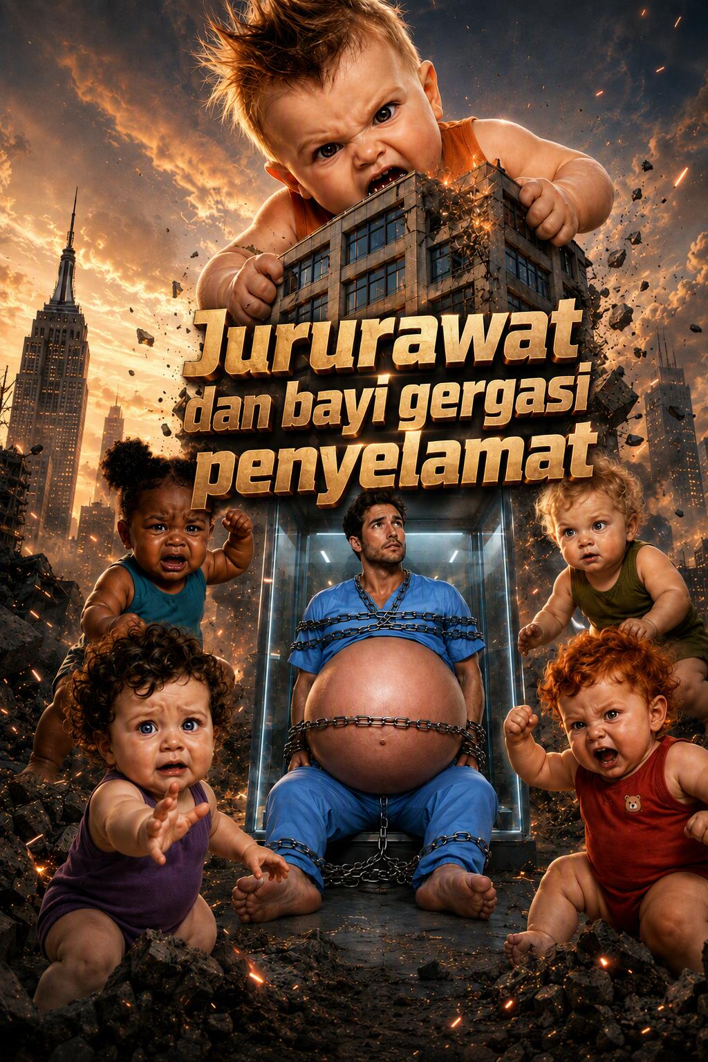 Jururawat dan bayi gergasi penyelamat