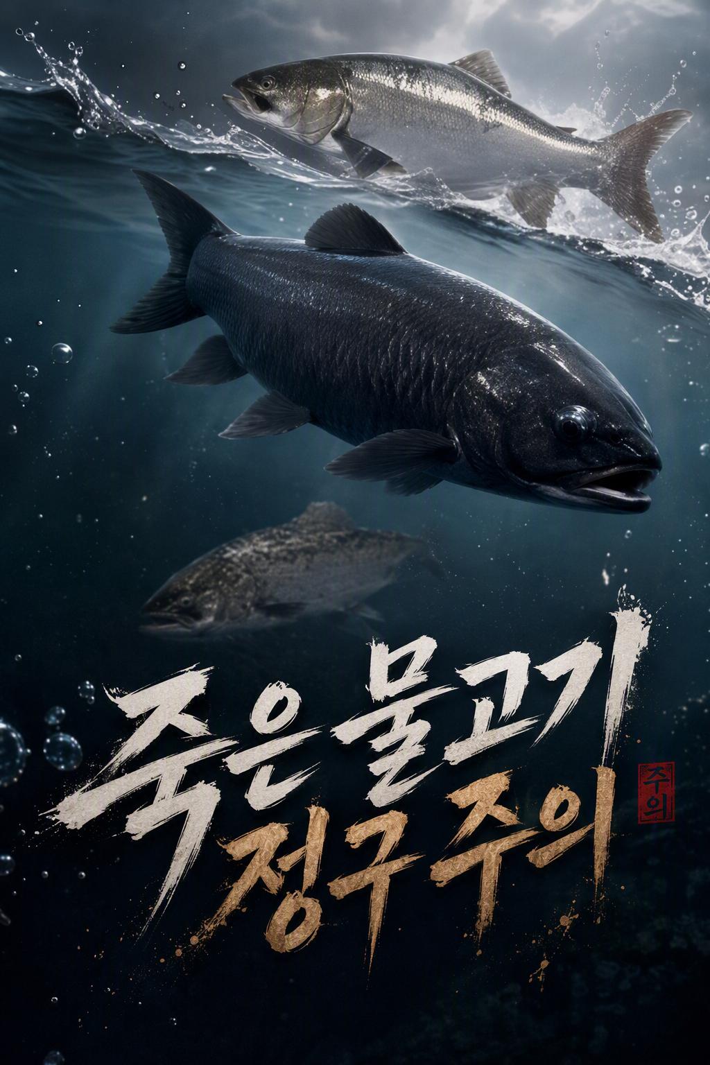 죽은 물고기 정구 주의