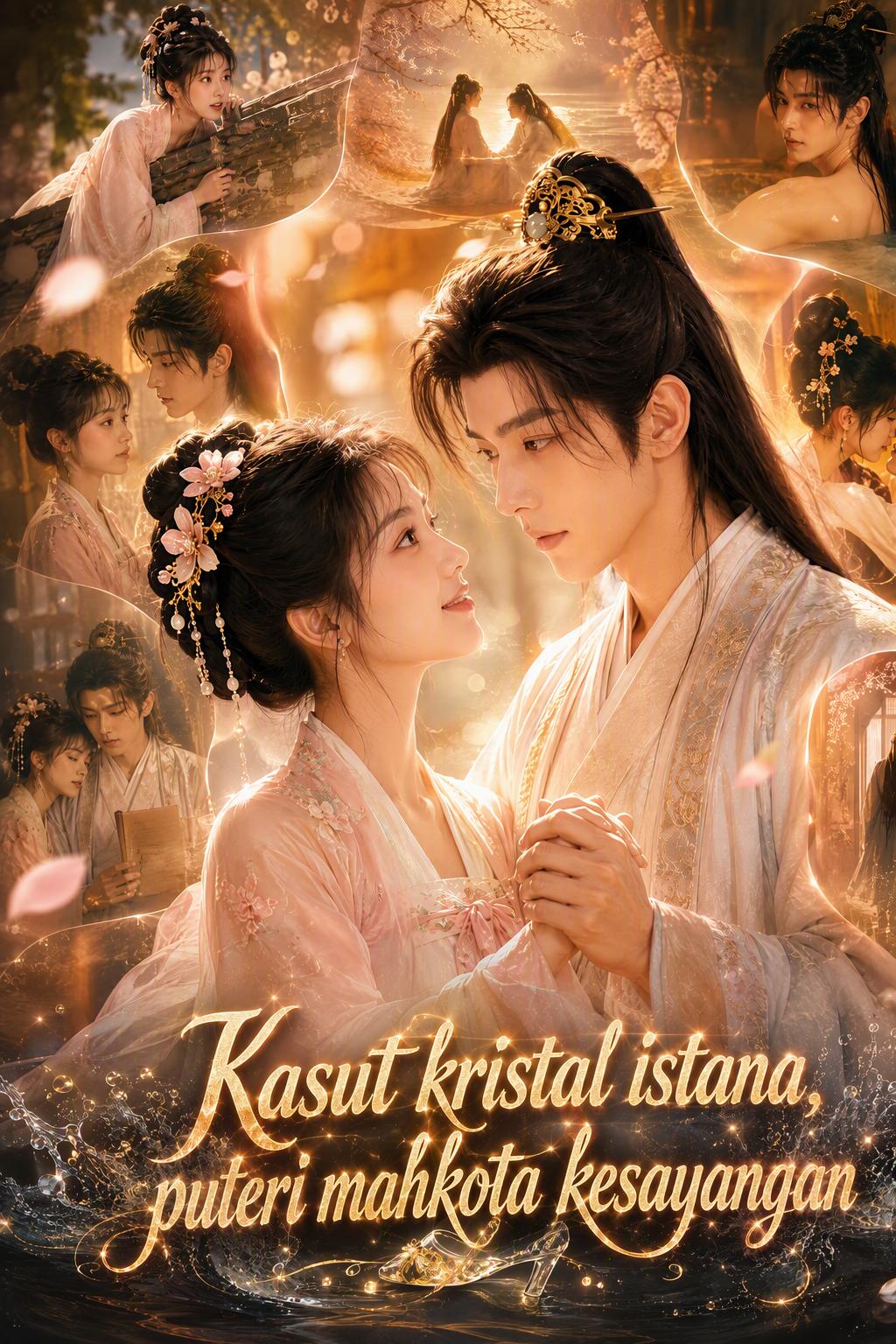 Kasut kristal istana, puteri mahkota kesayangan