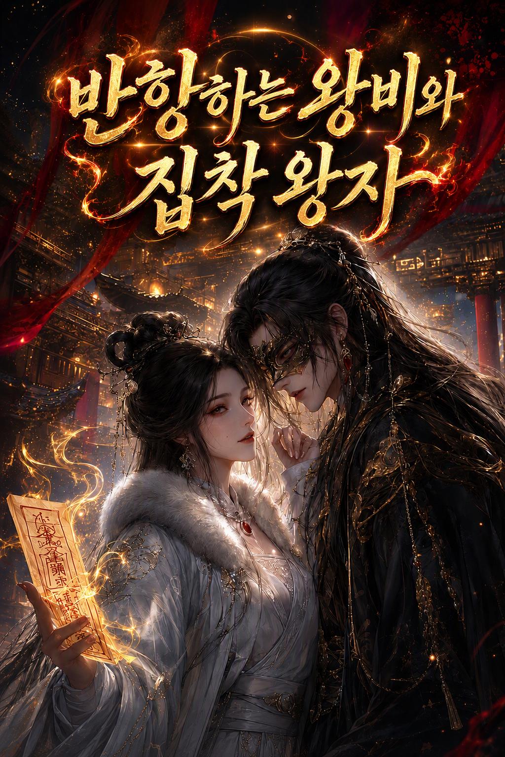 반항하는 왕비와 집착 왕자