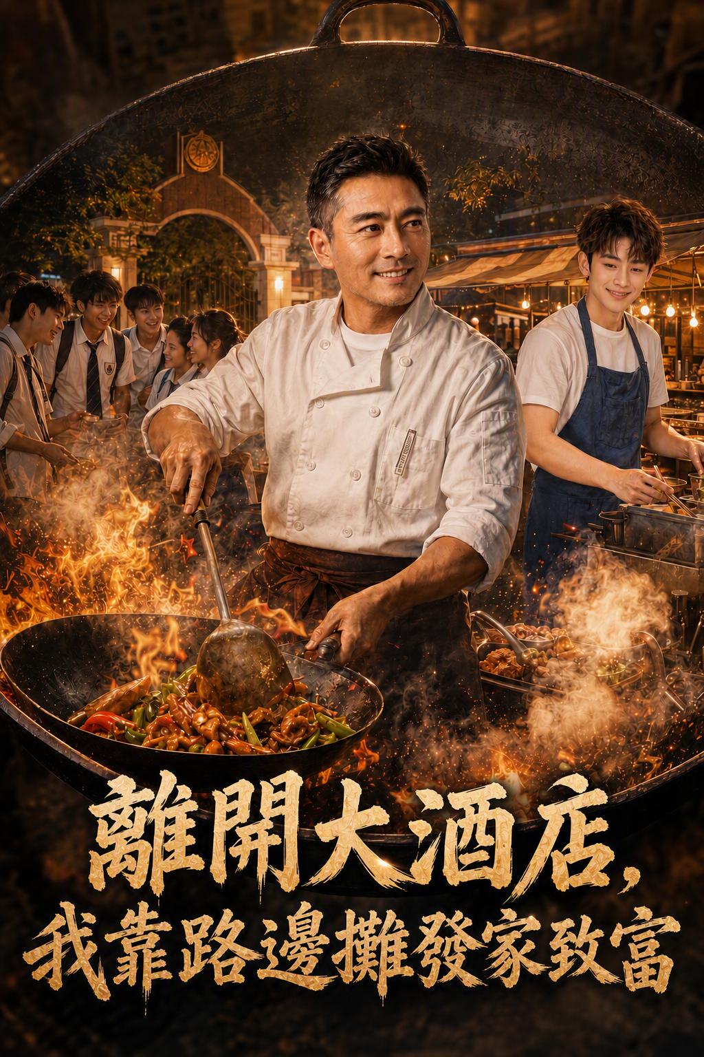辞去酒店工作，成为路边富豪
