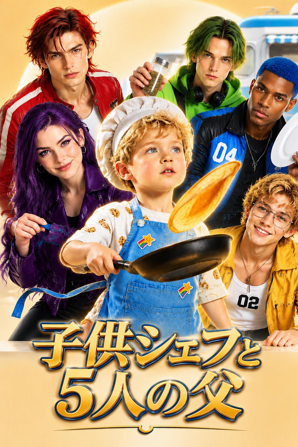 子供シェフと5人の父