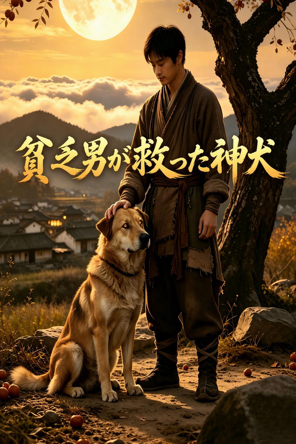 貧乏男が救った神犬