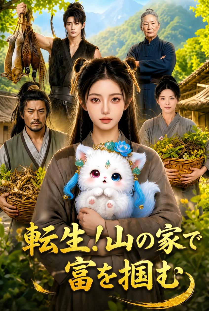 山の家族が大金持ちに