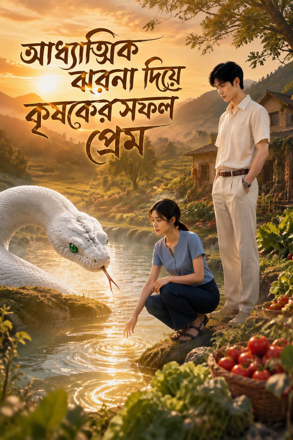 আধ্যাত্মিক ঝরনা দিয়ে কৃষকের সফল প্রেম