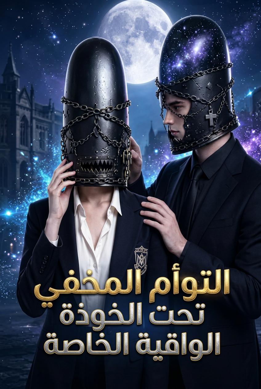 التوأم المخفي تحت الخوذة الواقية الخاصة