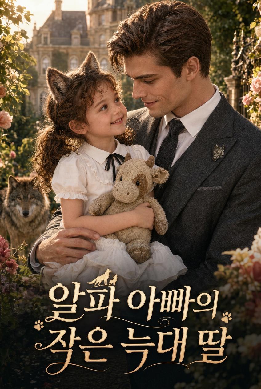 알파 아빠의 작은 늑대 딸