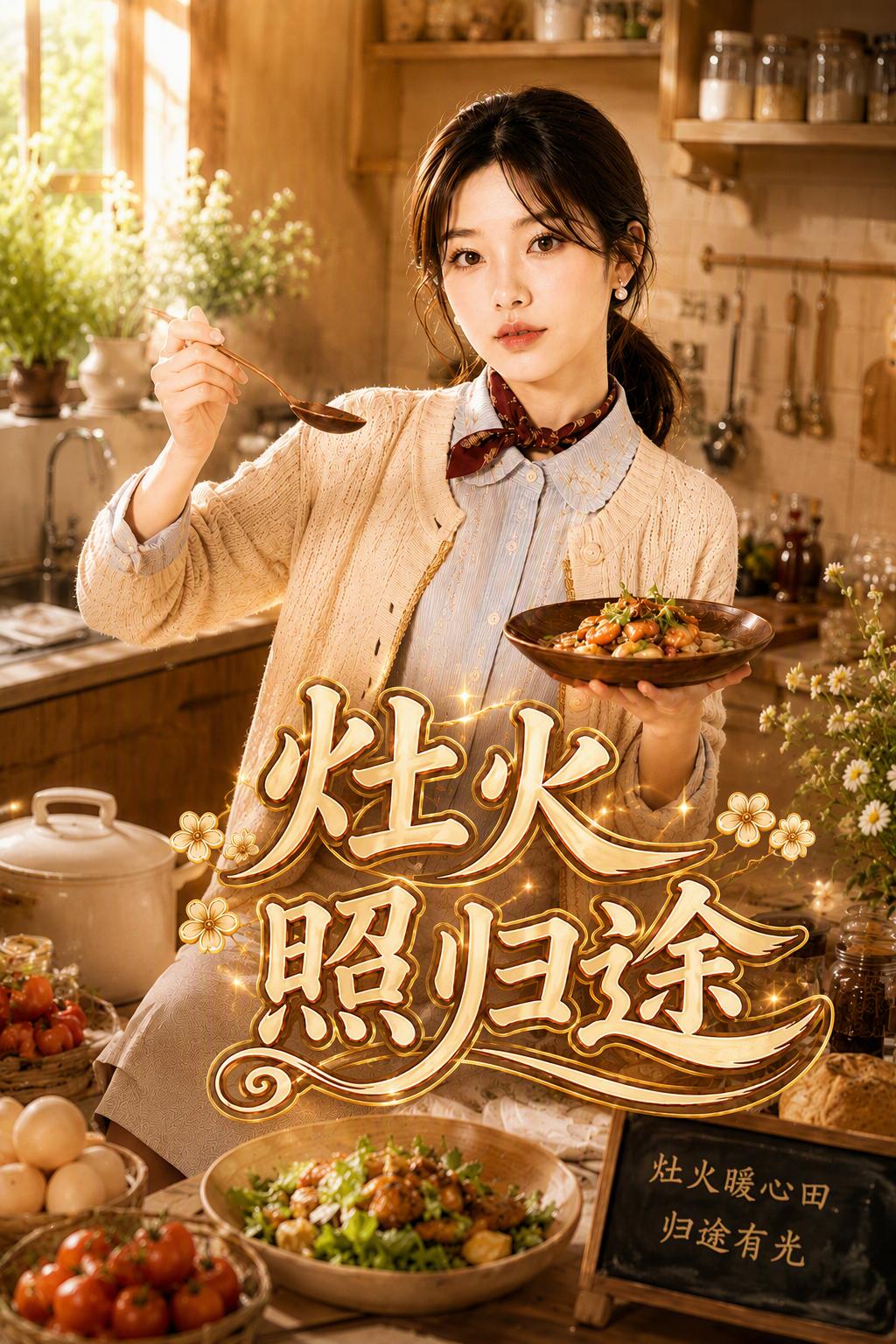 灶火照歸途