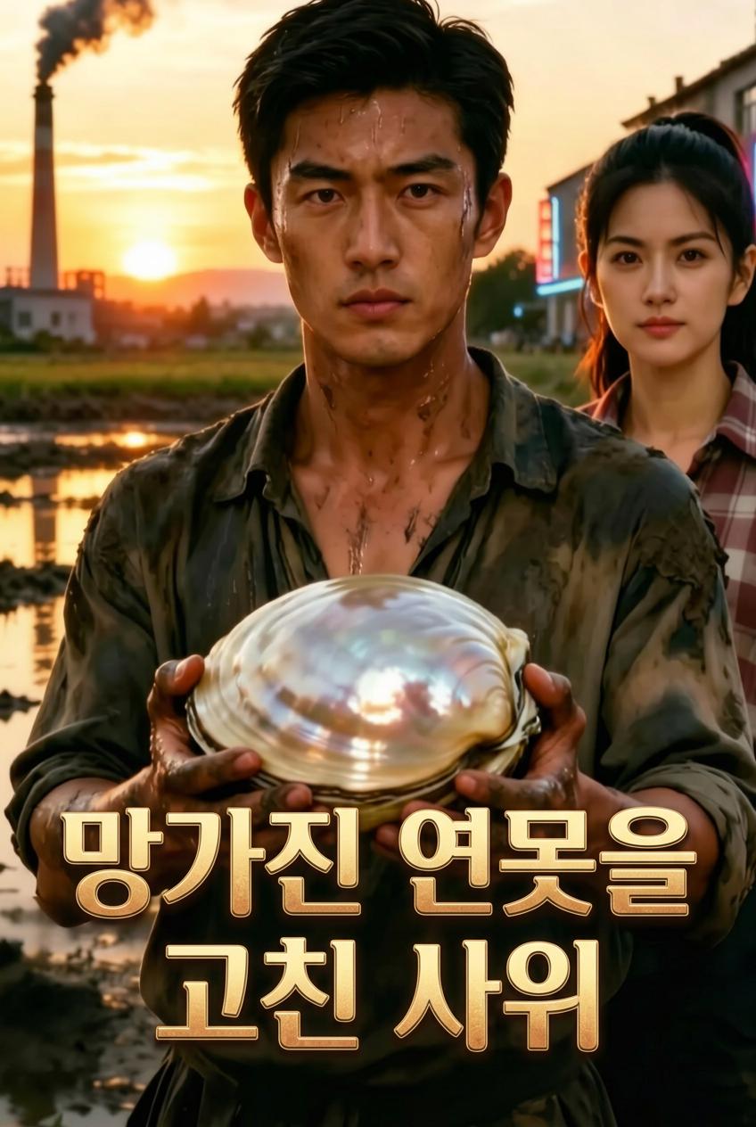 망가진 연못을 고친 사위