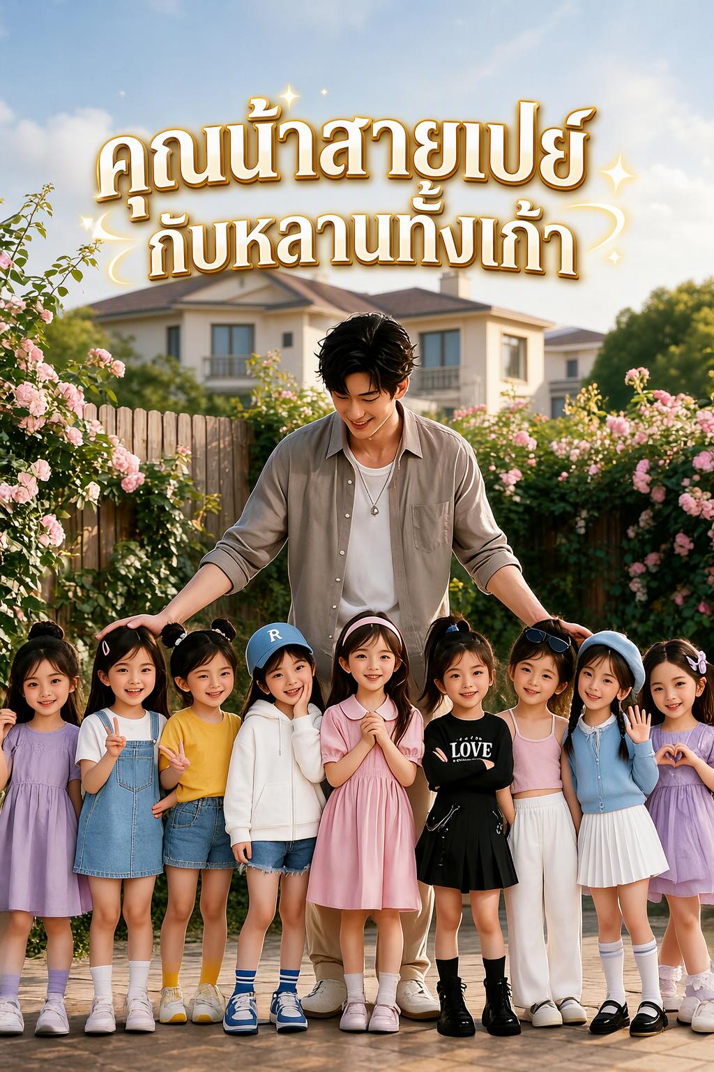 ลุงระดับเทพกับเด็กน้อยน่ารักทั้งเก้าคน