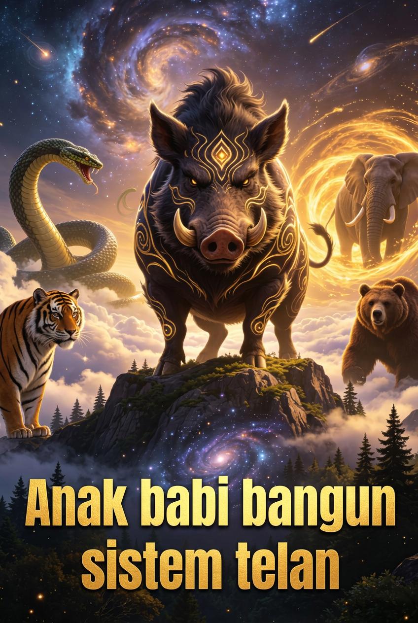 Anak babi bangun sistem telan