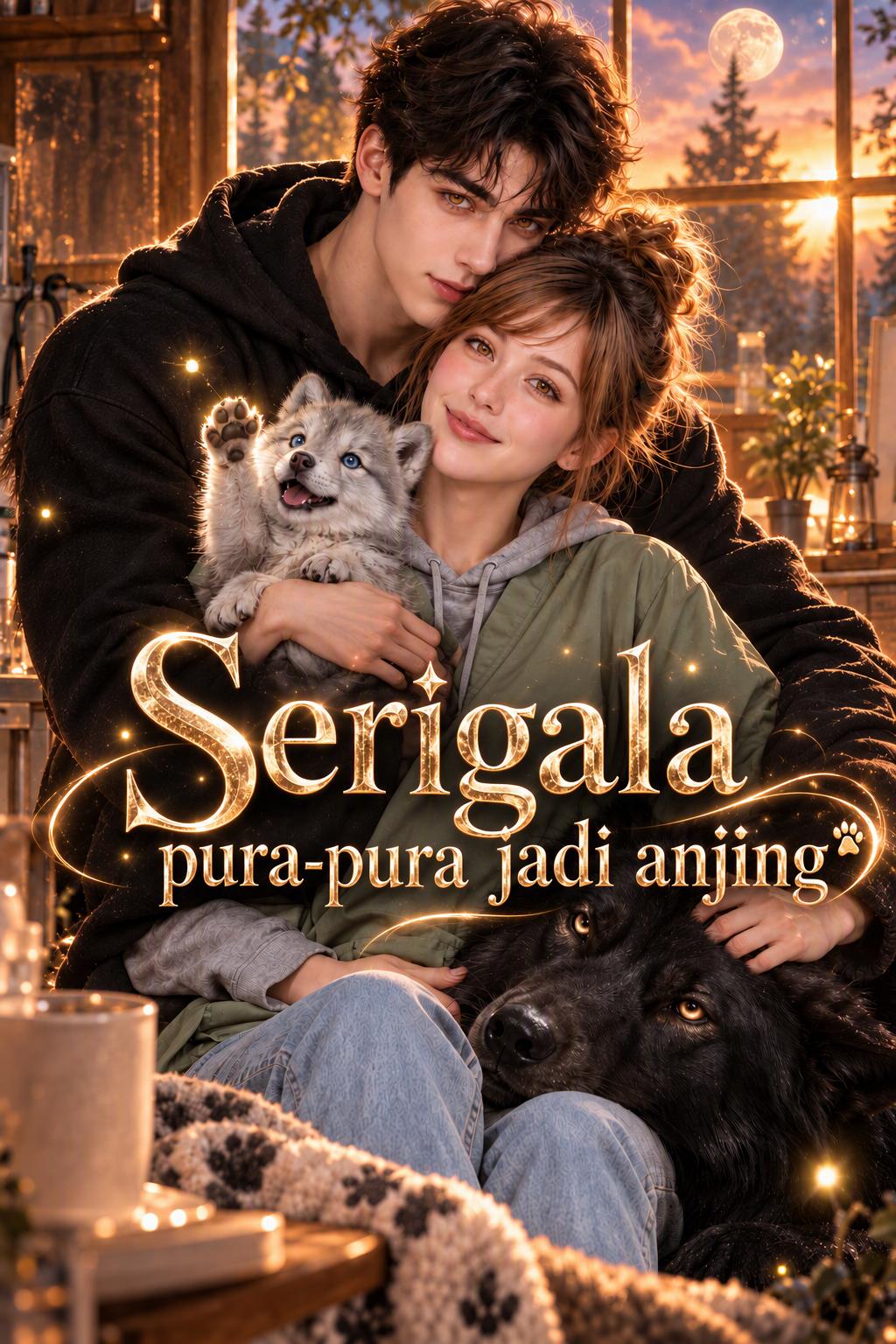 Serigala pura-pura jadi anjing