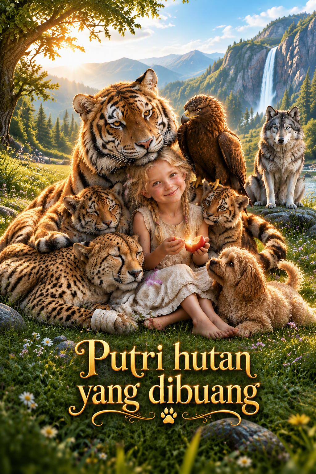 Ditinggal ayah, dicintai haiwan