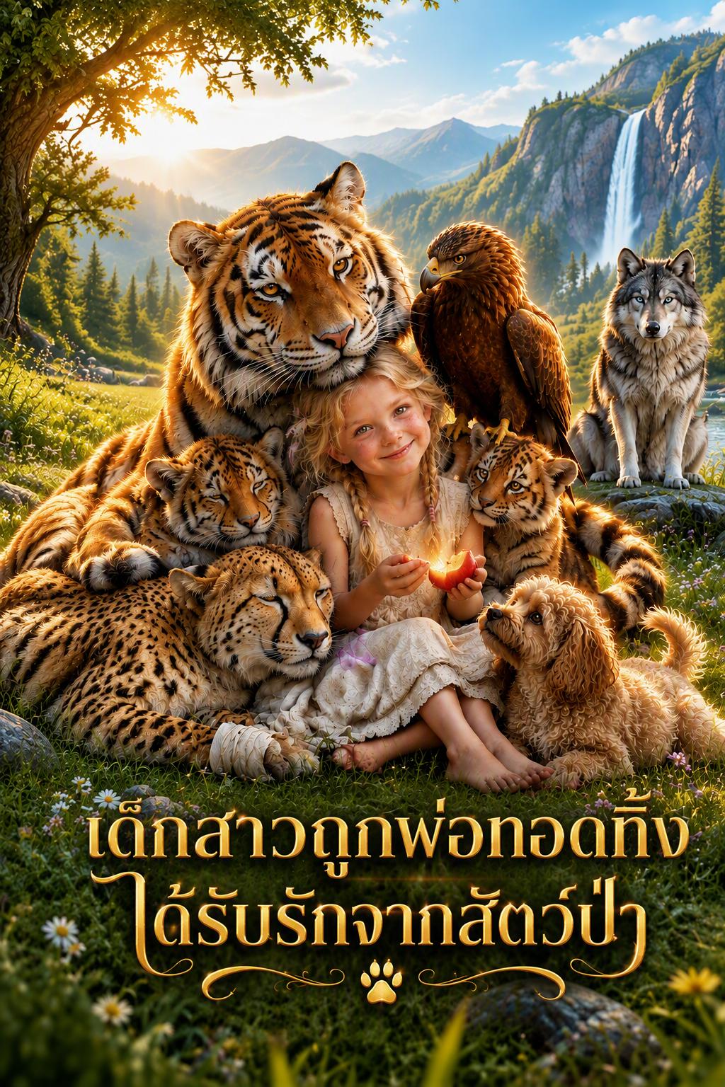 ถูกพ่อทอดทิ้ง แต่เป็นที่รักของเหล่าสัตว์